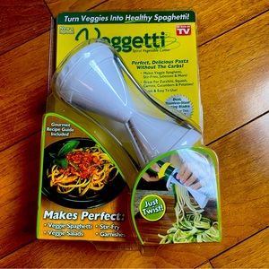 Veggetti Spiral Vegetable Slicer, Makes Veggie Pasta